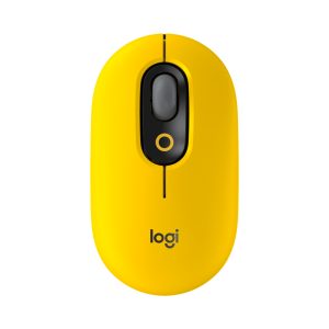 (MOUSE) LOGITECH POP WITH EMOJI WIRELESS/BLUETOOTH/FLOW/VÀNG (BLAST YELLOW)