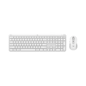 (M&KB) LOGITECH MK950 SIGNATURE SLIM COMBO WIRELESS/BLUETOOTH/TRẮNG (OFF WHITE)