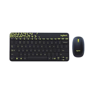 (M&KB) LOGITECH MK240 WIRELESS/OPTICAL/ĐEN – LỤC NHẠT (BLACK-CHARTREUSE)