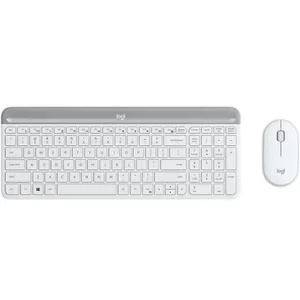 (M&KB) LOGITECH MK470 SLIM WIRELESS/TRẮNG (WHITE)