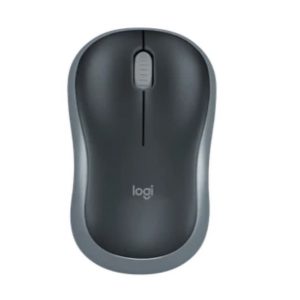 (MOUSE) LOGITECH M185 WIRELESS/OPTICAL/AA/XÁM (SWIFT GRAY)/NB