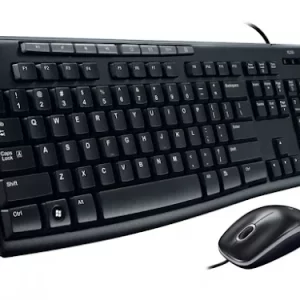 (M&KB) LOGITECH MK200 USB/OPTICAL/MEDIA/ĐEN (BLACK)/PC