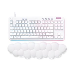 (KEYBOARD) LOGITECH G713 TKL LIGHTSYNC RGB WIRED GAMING – LINEAR – TRẮNG (OFF-WHITE)