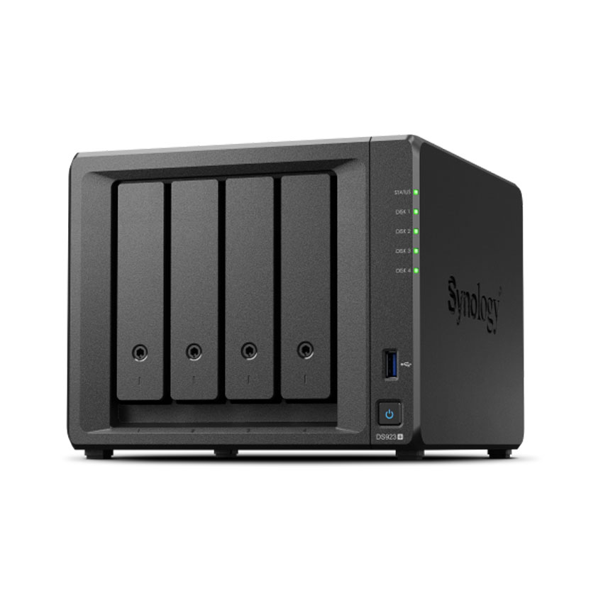 Thiết bị lưu trữ NAS Synology DS923+ (4 khay cắm)