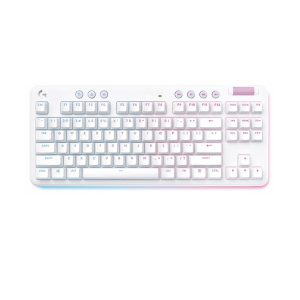 (KEYBOARD) LOGITECH G715 TKL LIGHTSPEED WIRELESS/BLUETOOTH RGB GAMING – LINEAR – TRẮNG (OFF-WHITE)