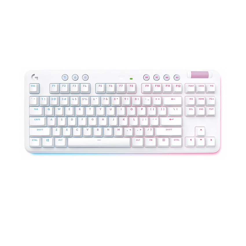 (KEYBOARD) LOGITECH G715 TKL LIGHTSPEED WIRELESS/BLUETOOTH RGB GAMING – TACTILE – TRẮNG (OFF-WHITE)