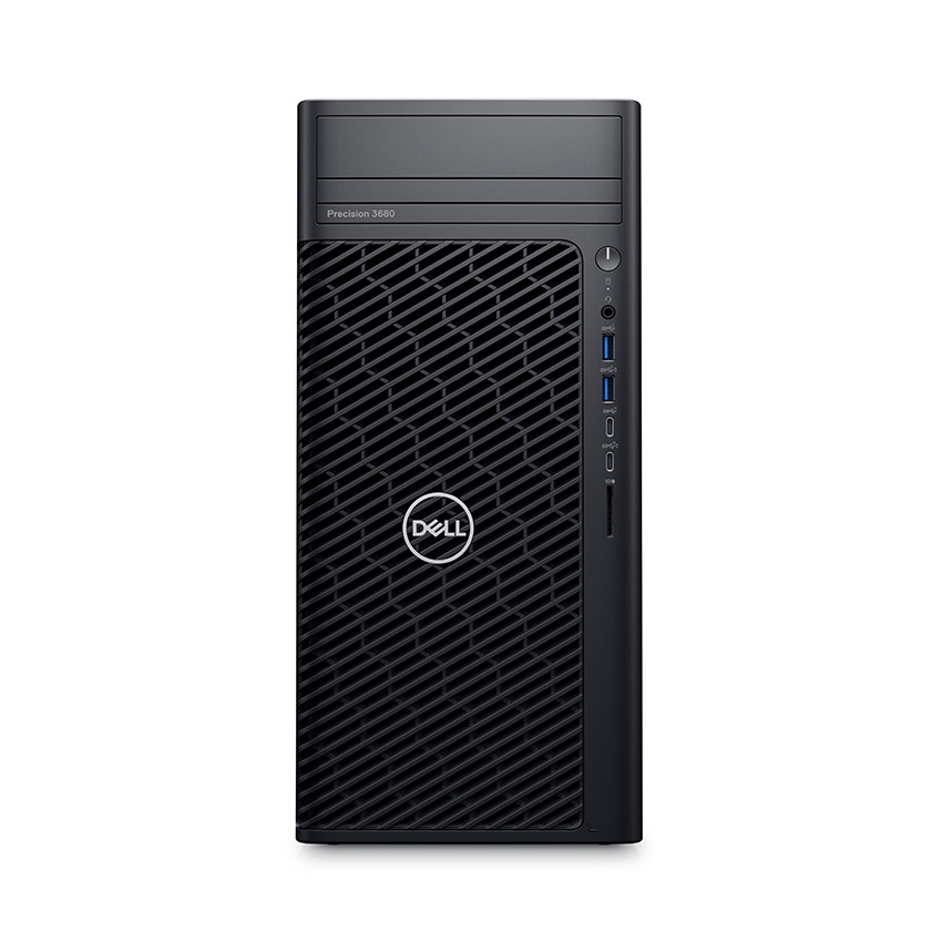 Dell Precision 3680 Tower - 42PT3680-14900 (i9-14900 vPro/ Ram 16GB/ SSD 256GB/ HDD 2TB/ RTX 2000/ Ubuntu 22.04/ 3Y)
