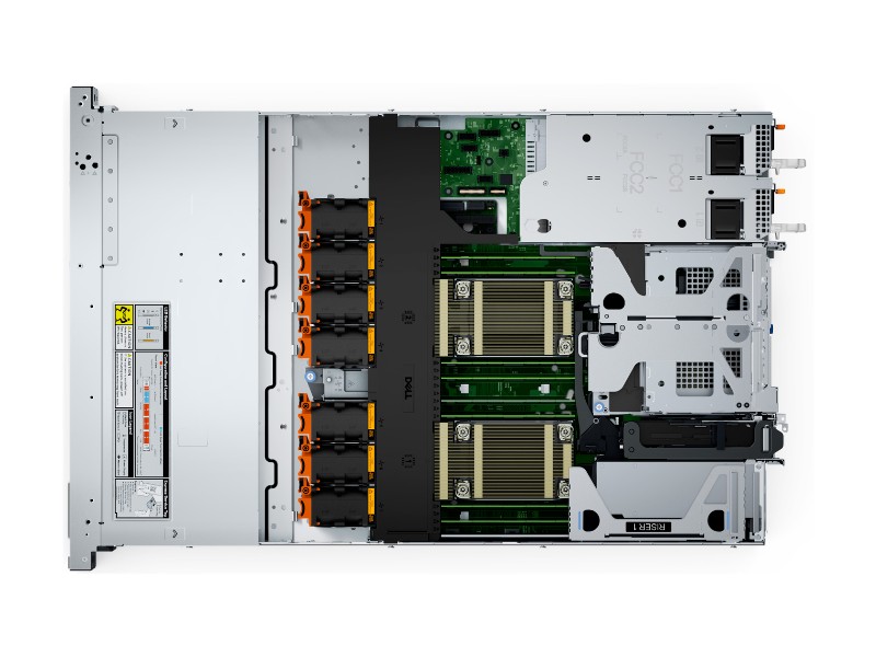 Máy chủ Dell PowerEdge R660xs (Intel Xeon Silver 4510/ 16GB RDIMM/ 1.2TB HDD/ 2x800W) - Image 4