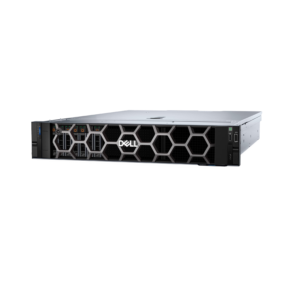 Máy chủ Dell PowerEdge R760xs (2x Intel Xeon Gold 6426Y/ 8x32GB RDIMM/ SSD 2x480GB/ 2x1400W)