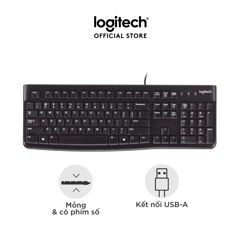 Bàn phím Logitech K120