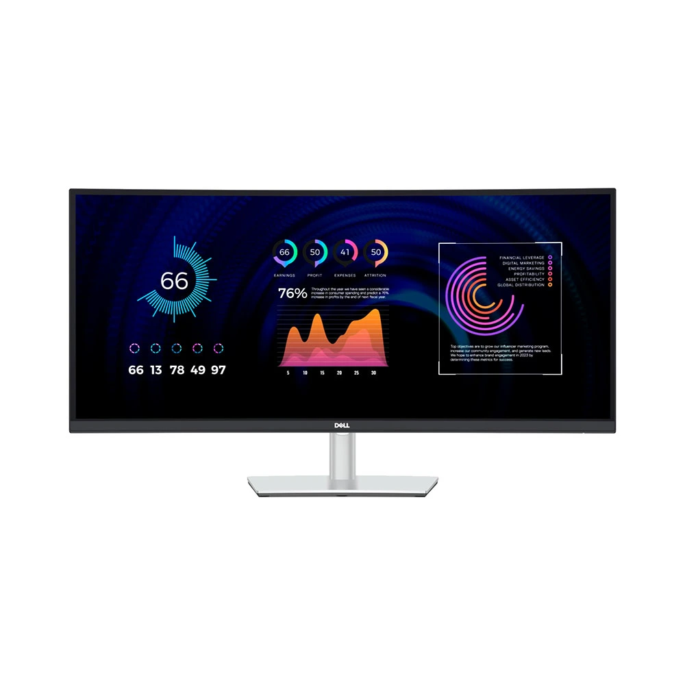 LCD Dell P3424WE (34.14 inch - WQHD - IPS - 60Hz - 5ms - USB TypeC - Curved)
